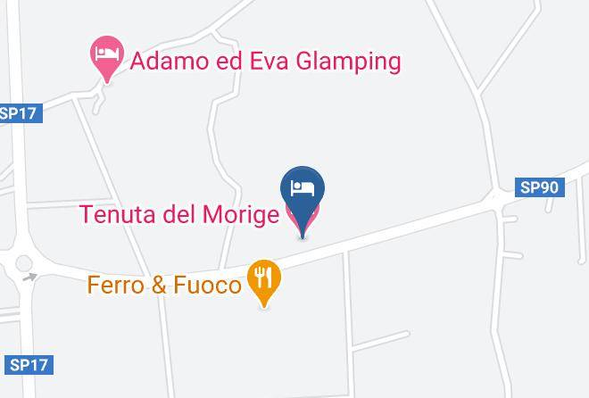 Lecce - Tenuta Del Morige Maps