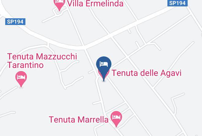 Lecce - Tenuta Delle Agavi Maps