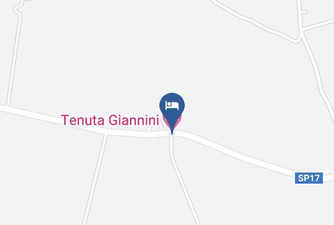 Bari - Tenuta Giannini Maps