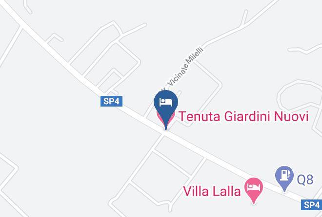 Lecce - Tenuta Giardini Nuovi Maps