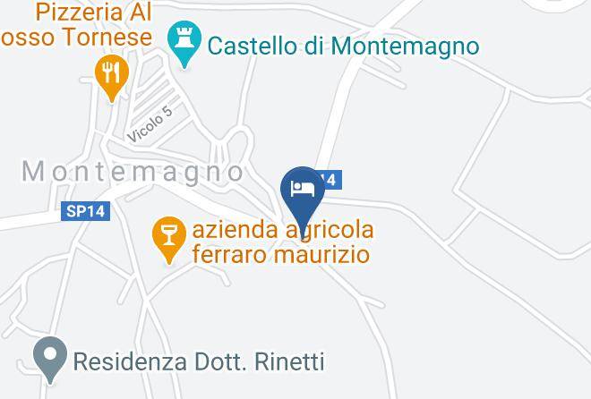 Asti - Tenuta I Gelsi Maps