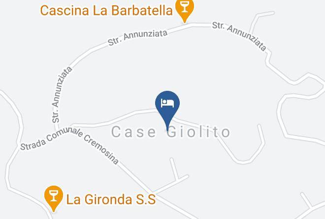 Asti - Tenuta Il Castelletto Maps
