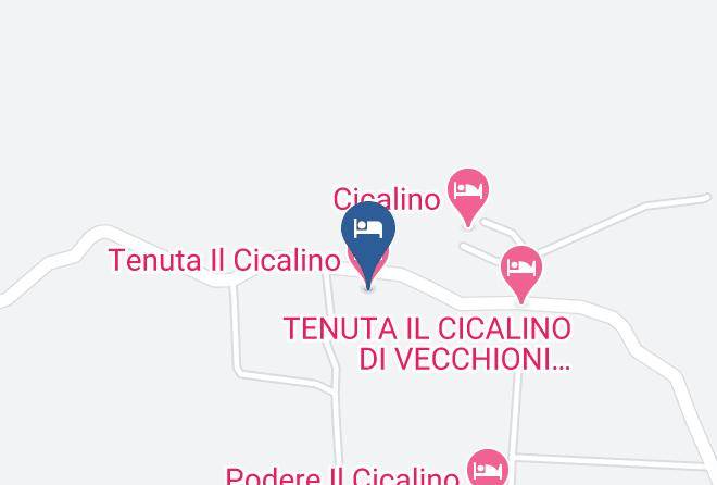 Grosseto - Tenuta Il Cicalino Maps