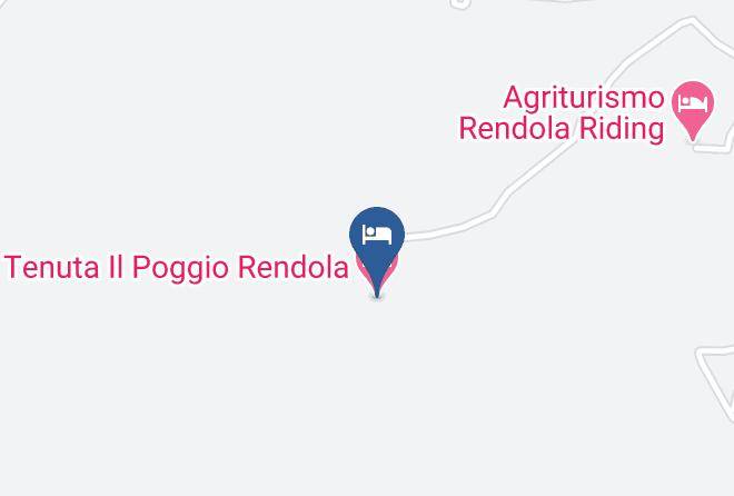 Arezzo - Tenuta Il Poggio Rendola Maps