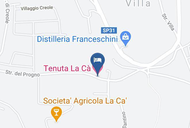 Verona - Tenuta La Ca Maps