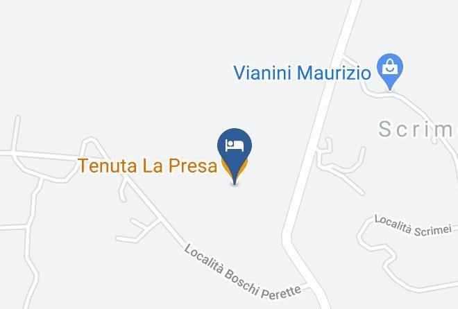 Verona - Tenuta La Presa Maps