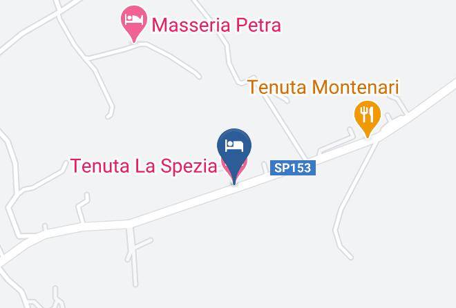 Tenuta La Spezia Map