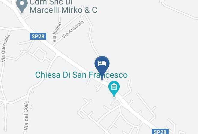 Arezzo - Tenuta Le Tre Virtu Maps