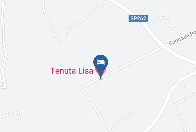 Lecce - Tenuta Lisa Maps