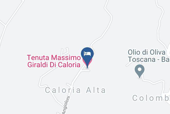 Pistoia - Tenuta Massimo Giraldi Di Caloria Maps