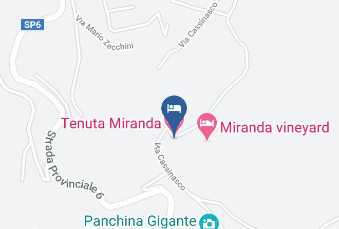 Asti - Tenuta Miranda Maps