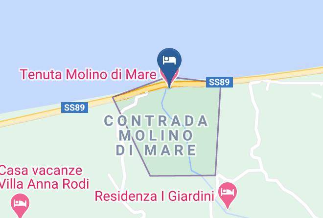 Foggia - Tenuta Molino Di Mare Maps
