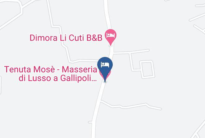 Tenuta Mose Masseria Di Lusso A Gallipoli Salento Puglia Map