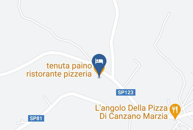 Caserta - Tenuta Paino Ristorante Pizzeria Maps
