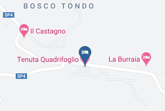 Florence - Tenuta Quadrifoglio Maps