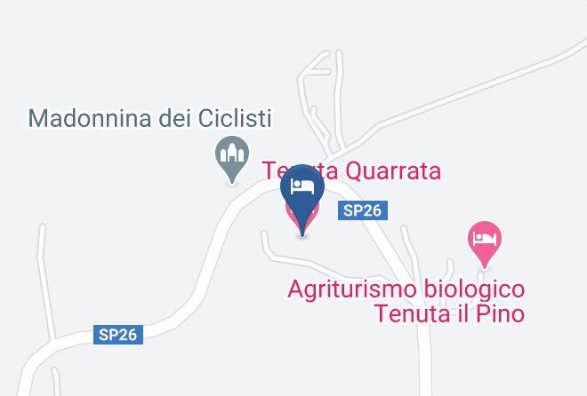 Pisa - Tenuta Quarrata Maps