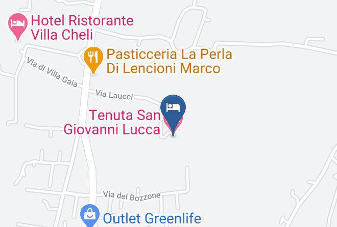 Lucca - Tenuta San Giovanni Lucca Maps