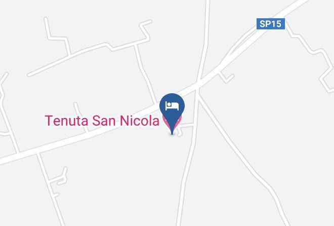 Tenuta San Nicola Map