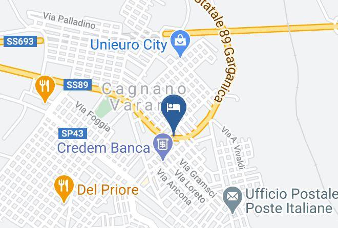 Foggia - Tenuta Santa Lucia Maps
