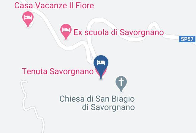 Arezzo - Tenuta Savorgnano Maps