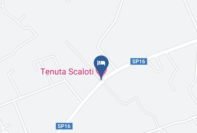 Lecce - Tenuta Scaloti Maps