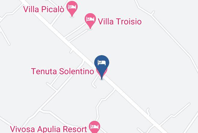Lecce - Tenuta Solentino Maps