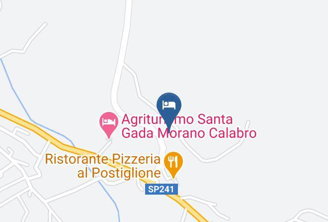 Cosenza - Tenuta Verbicaro Maps