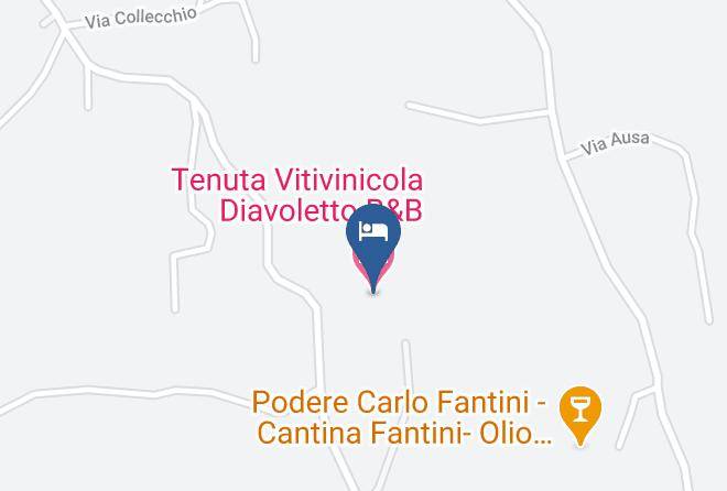 Forli - Tenuta Vitivinicola Diavoletto B&b Maps