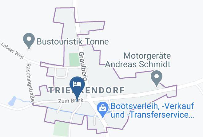 Mecklenburgische Seenplatte - Tenzo Gasthof Maps