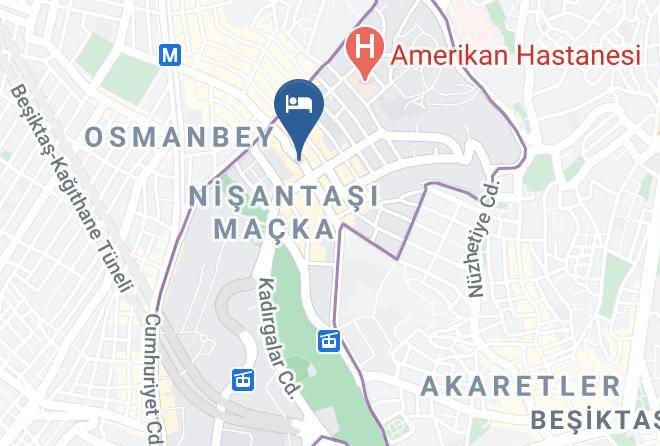Sisli - Teos Exclusive Spa Nisantasi Maps