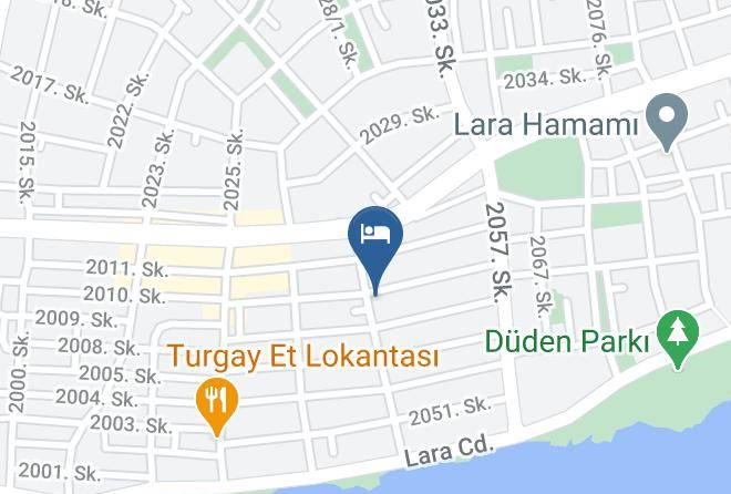 Muratpasa - Teos Otel Maps