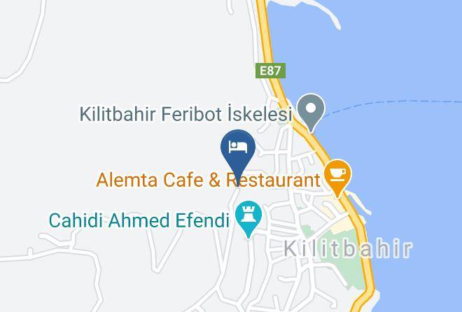 Eceabat - Tepe Ev Pansiyon Kilitbahir Maps
