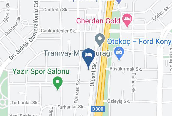 Yazir - Tepepark Tesisleri Maps