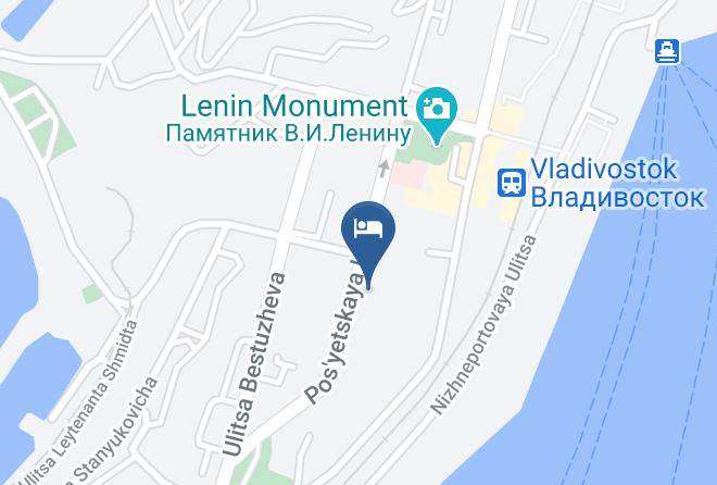 Vladivostok Urban Okrug - Teplo Hotel Maps