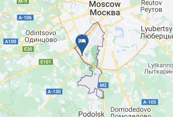 Moscow - Teplyy Stan Maps
