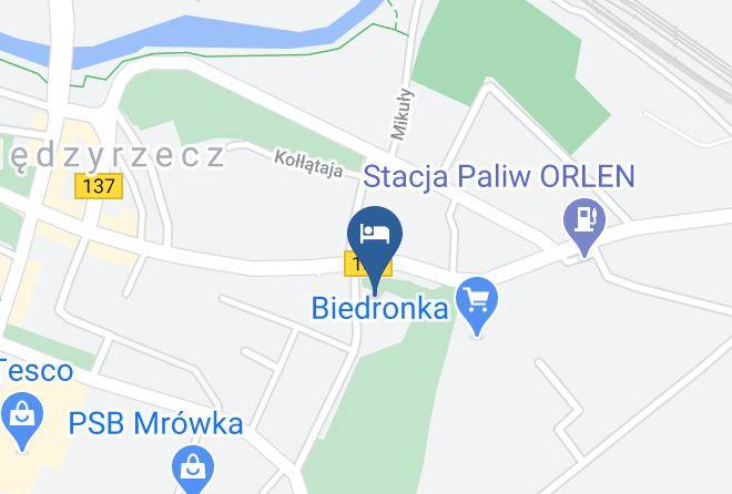Miedzyrzecki - Tequila Restauracja Hotel Maps