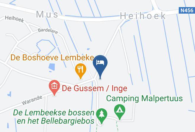 East Flanders - Hotel Restaurant Ter Heide Maps