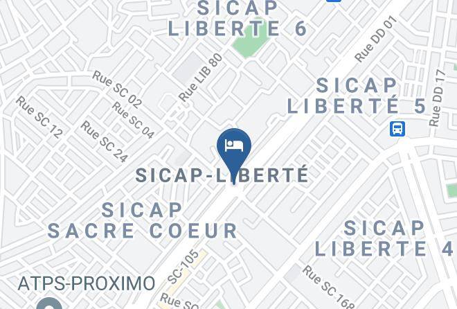 Dakar - Teranga Hoster Maps