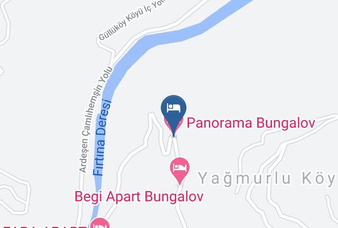 Camlihemsin - Panorama Bungalov Maps
