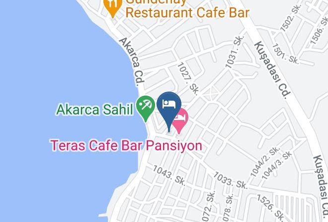 Seferihisar - Teras Butik Otel Maps