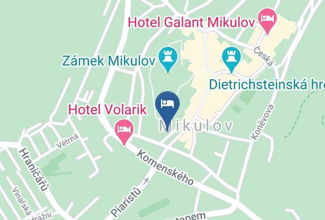 Breclav - Terasa Coffee & Wine & Pension Maps
