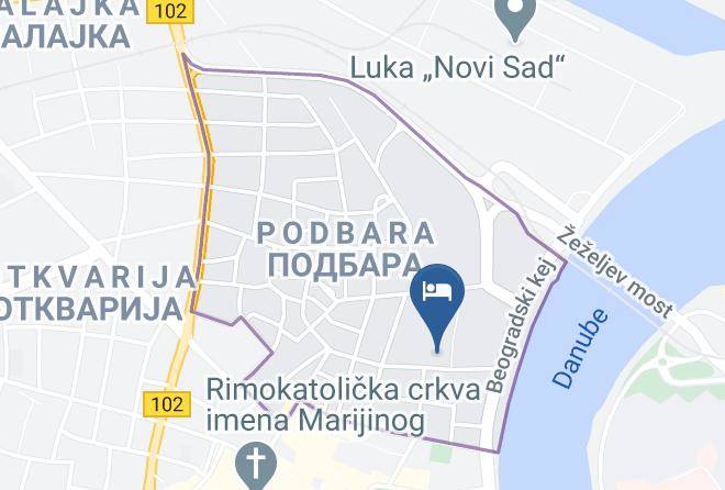 Juzno Backi - Terasa Dorm Maps