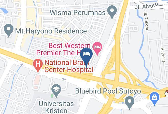 Jakarta Timur - Teraskita Hotel Jakarta Managed By Dafam Maps