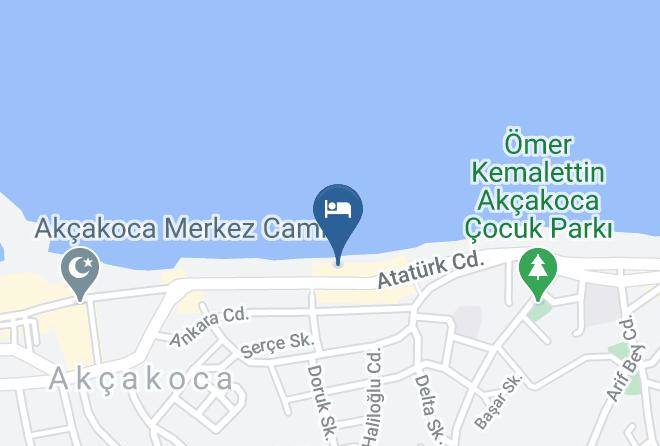 Akcakoca - Terass Akcakoca Maps
