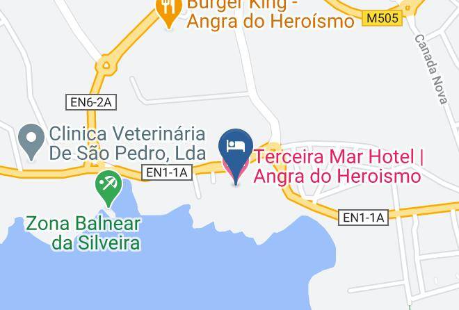 Angra Do Heroismo - Terceira Mar Hotel Angra Do Heroismo Maps