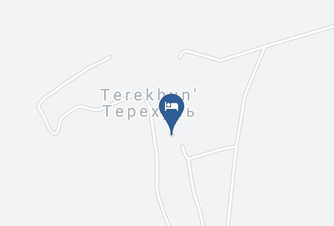 Terekhun' Kottedzhenyy Poselok Carta Geografica - Moscow - Serpukhovsky District