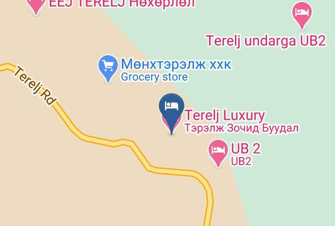 Ulaanbaatar - Terelj Luxury Hotel Maps