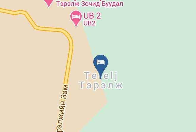 Ulaanbaatar - Terelj Resort Maps