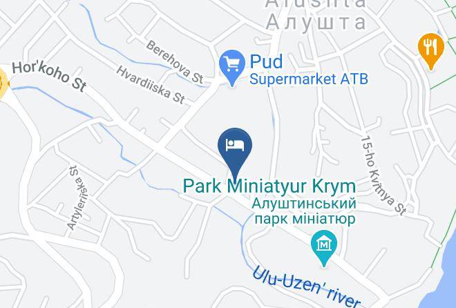 Alushta - Teremok Mini Otel' Maps