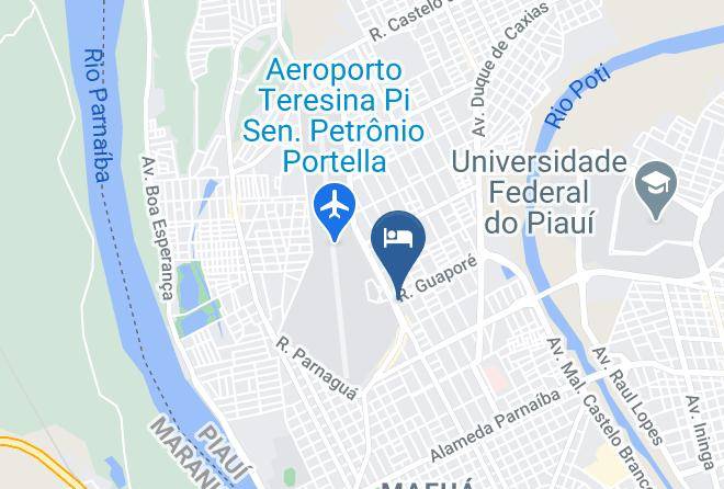 Teresina - Teresina Hotel Maps